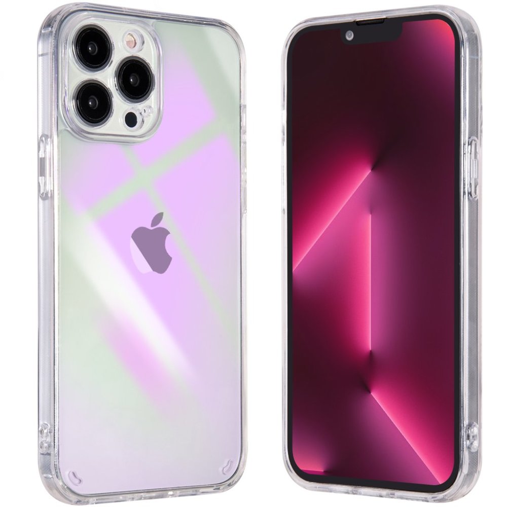 Purple Iridescent Slim Case for iPhone 14 Pro Max